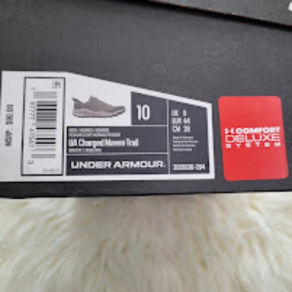 Under Armour Mens Charged Maven Trail Running Shoes 10 NEW - Picture 9 of 10
